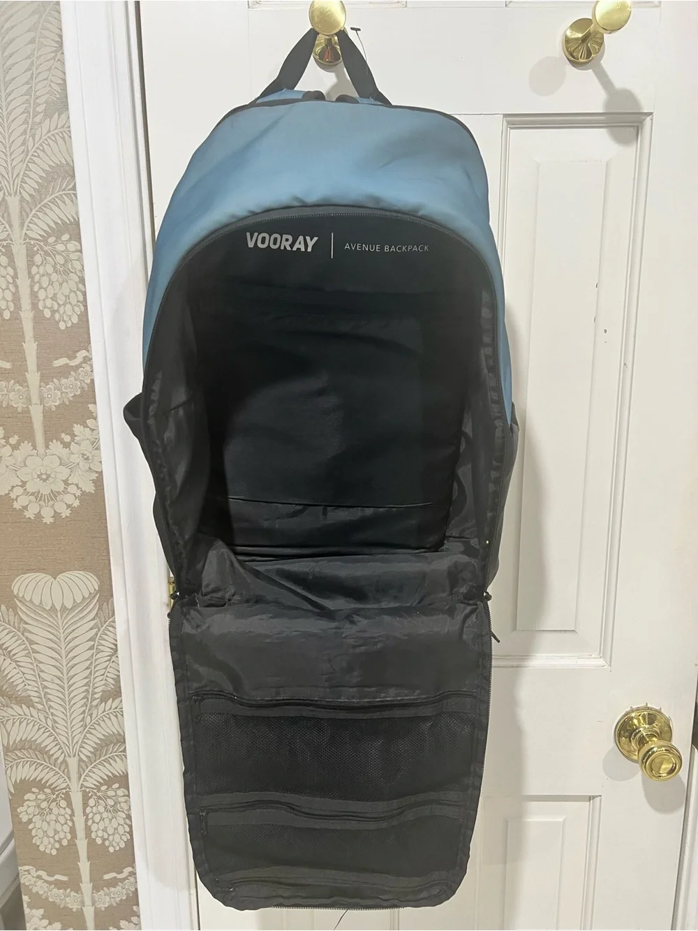 Rare Original Vooray Avenue Backpack - Color-Block Slate/Black (1st Gen)
